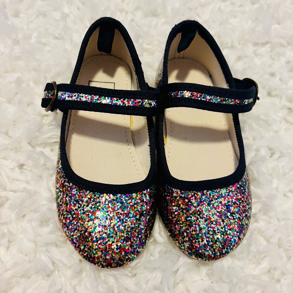 🆕 Baby Gap Glitter Mary Janes Flats